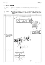 Preview for 6 page of Daikin Super Multi NX FLXS25BAVMB Service Manual Removal Procedure