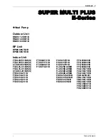 Preview for 2 page of Daikin Super Multi Plus E-Series BPMKS967B2B Service Manual