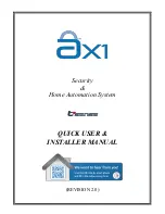 Daikin T Sense AX1 User& Installer'S Manual preview