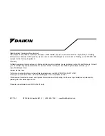 Предварительный просмотр 24 страницы Daikin T9000 Installation And Maintenance Manual