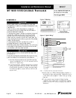 Preview for 59 page of Daikin ThinLine FCVC Installation And Maintenance Manual