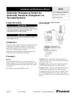 Preview for 79 page of Daikin ThinLine FCVC Installation And Maintenance Manual