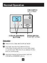 Preview for 6 page of Daikin TSTATD1100-2 Owner'S Manual And Installation Instructions