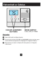 Preview for 7 page of Daikin TSTATD1100-2 Owner'S Manual And Installation Instructions