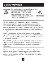 Preview for 3 page of Daikin TSTATD2100-2 Owner'S Manual And Installation Instructions