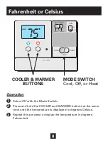 Preview for 8 page of Daikin TSTATD2100-2 Owner'S Manual And Installation Instructions