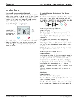 Предварительный просмотр 12 страницы Daikin TSTATD4271C Installation And Maintenance Manual