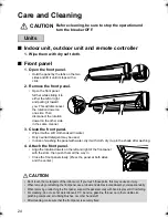 Предварительный просмотр 25 страницы Daikin TXS50GVMA Operation Manual