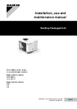 Preview for 1 page of Daikin UATYA-BBAY1 Installation, Use And Maintenance Manual
