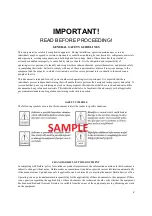 Preview for 2 page of Daikin UCQ0060 Installation Operation & Maintenance