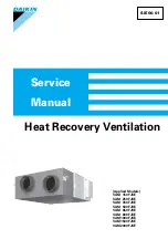 Preview for 1 page of Daikin VAM 150FJVE Service Manual