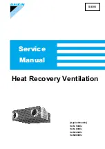 Preview for 1 page of Daikin VAM 500EJ Service Manual