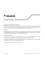 Предварительный просмотр 86 страницы Daikin Vision CAC 003 C Installation And Maintenance Manual