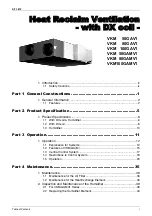 Preview for 2 page of Daikin VKM50GAV1 Service Manual