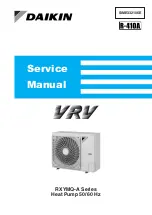 Предварительный просмотр 1 страницы Daikin VRV FXAQ-AR Service Manual