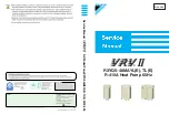 Daikin VRV II RXYQ5MATL Service Manual preview