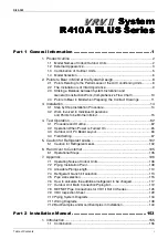 Предварительный просмотр 3 страницы Daikin VRV II Series Design, Installation & Testing Instructions