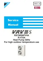 Daikin VRV III-S RXYMQ6PV4A Service Manual предпросмотр