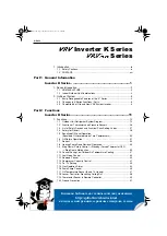 Preview for 1 page of Daikin VRV Inverter K Series Manual