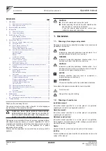 Предварительный просмотр 2 страницы Daikin VRV IV HXHD125A8V1B Operation Manual