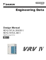 Daikin VRV IV REYQ120TATJA Design Manual preview