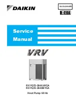 Daikin VRV RXYQ72-384XAYCA Service Manual preview