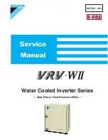 Предварительный просмотр 1 страницы Daikin VRV - WII Service Manual