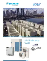 Daikin VRV Reference Manual preview