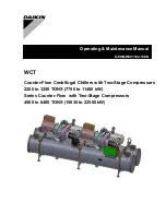 Preview for 1 page of Daikin WCT Series Operating & Maintenance Manual