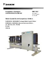 Daikin WGZ030DA Installation, Operation And Maintenance Manual preview