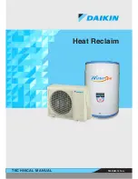 Daikin WinterSpa RHR-B Series Technical Manual предпросмотр