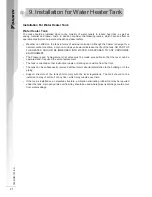 Предварительный просмотр 23 страницы Daikin WinterSpa RHR-C Series Technical Manual