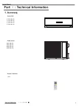 Предварительный просмотр 4 страницы Daikin YU1F Service Manual