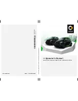 Preview for 1 page of Daimler Smart fortwo cabrio Operator'S Manual