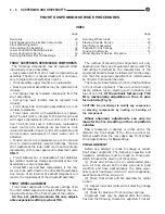 Предварительный просмотр 25 страницы DaimlerChrysler LH New Yorker 1994 Electronic Service Manual