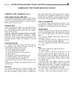 Предварительный просмотр 237 страницы DaimlerChrysler LH New Yorker 1994 Electronic Service Manual