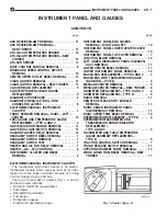 Предварительный просмотр 286 страницы DaimlerChrysler LH New Yorker 1994 Electronic Service Manual