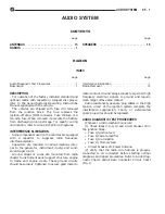 Предварительный просмотр 300 страницы DaimlerChrysler LH New Yorker 1994 Electronic Service Manual