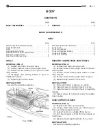 Предварительный просмотр 1101 страницы DaimlerChrysler LH New Yorker 1994 Electronic Service Manual