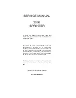 Preview for 1 page of DaimlerChrysler SPRINTER2006 Service Manual