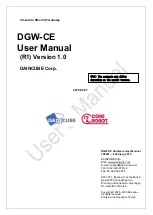 DAINCUBE DGW-CE User Manual preview