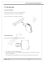 Preview for 12 page of DAINCUBE DGW-CE User Manual