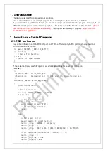 Preview for 5 page of DAINCUBE DTP10-L Api Manual