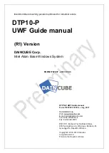 DAINCUBE DTP10 Manual Manual предпросмотр