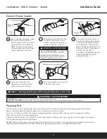 Preview for 5 page of Daintree GE Current Lumination Tetra Contour 75481... Installation Manual