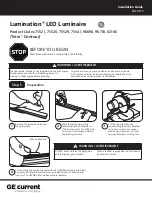Preview for 1 page of Daintree GE Current Lumination Tetra Contour 75521... Installation Manual