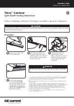 Preview for 1 page of Daintree GE current Tetra Contour Installation Manual