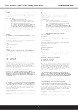 Preview for 5 page of Daintree GE current Tetra Contour Installation Manual