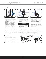 Preview for 2 page of Daintree GE Current Tetra GEPS12-25U-NA Installation Manual