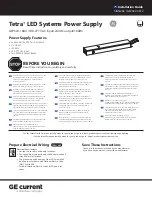 Daintree GE current Tetra GEPS24-180U Installation Manual preview